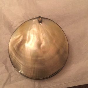 Large shell pendant